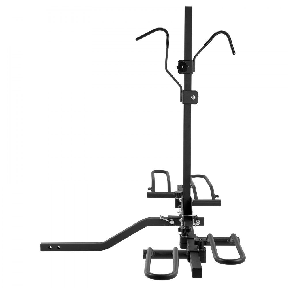 Tow Hitch Bike Rack, 2 Bike Platform Style, 36kg Load Capacity, Bike Rack Hitch for 31.75/50.8mm Receiver, Foldable Bike Rack for Car, SUV, Truck etc