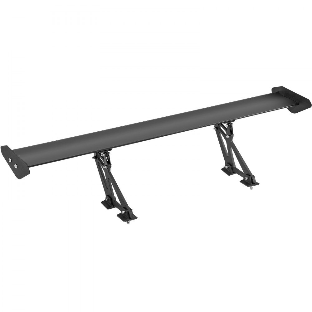 GT Wing autospoiler, 43,3 inch universele enkeldekspoiler, verstelbare lichtgewicht aluminium auto achterspoilervleugel, racespoiler BGW/JDM Drift Zwart