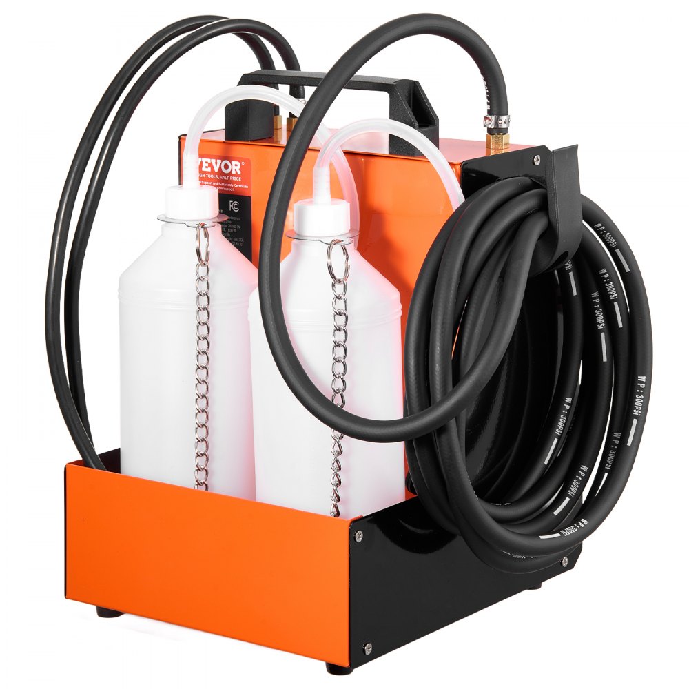 Elektrisches Bremsen-Entlüftungsset, professionelles Hauptbremszylinder-Entlüftungsset mit Manometer und eingebauter Luftpumpe, vielseitiges Bremsen-Entlüftungs-Adapter-Set für Gleich- und Wechselstrom Elektrisches Bremsen-Entlüftungsset, professionelles Hauptbremszylinder-Entlüftungsset mit Manometer und eingebauter Luftpumpe, vielseitiges Bremsen-Entlüftungs-Adapter-Set für Gleich- und Wechselstrom
