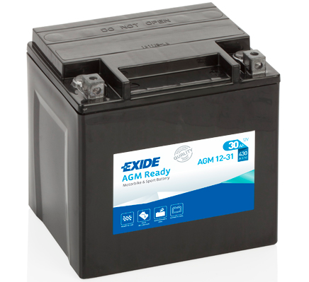 EXIDE AGM12-31 30Ah 430A P+ – Nr kat. HT-47050