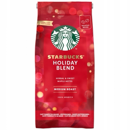 3x Starbucks Christmas Holiday Mieszanka ziarnista 3x190g 570g wegańska 3x Starbucks Christmas Holiday Mieszanka ziarnista 3x190g 570g wegańska