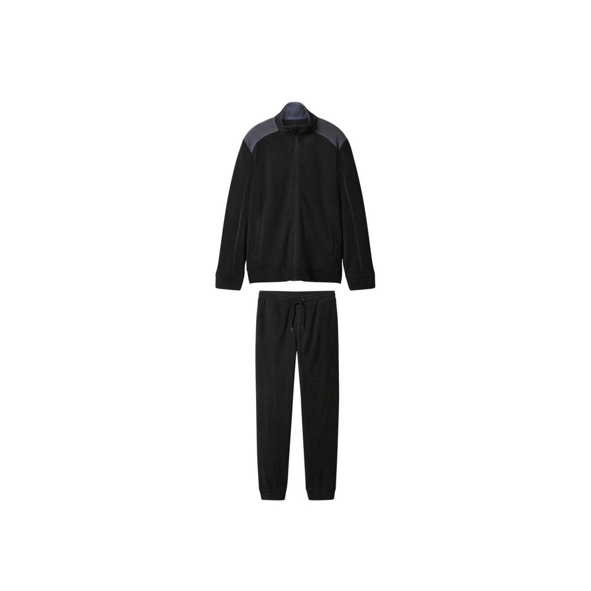 esmara Men Herren-Fleece-Freizeitanzug (Schwarz, M (48/50))