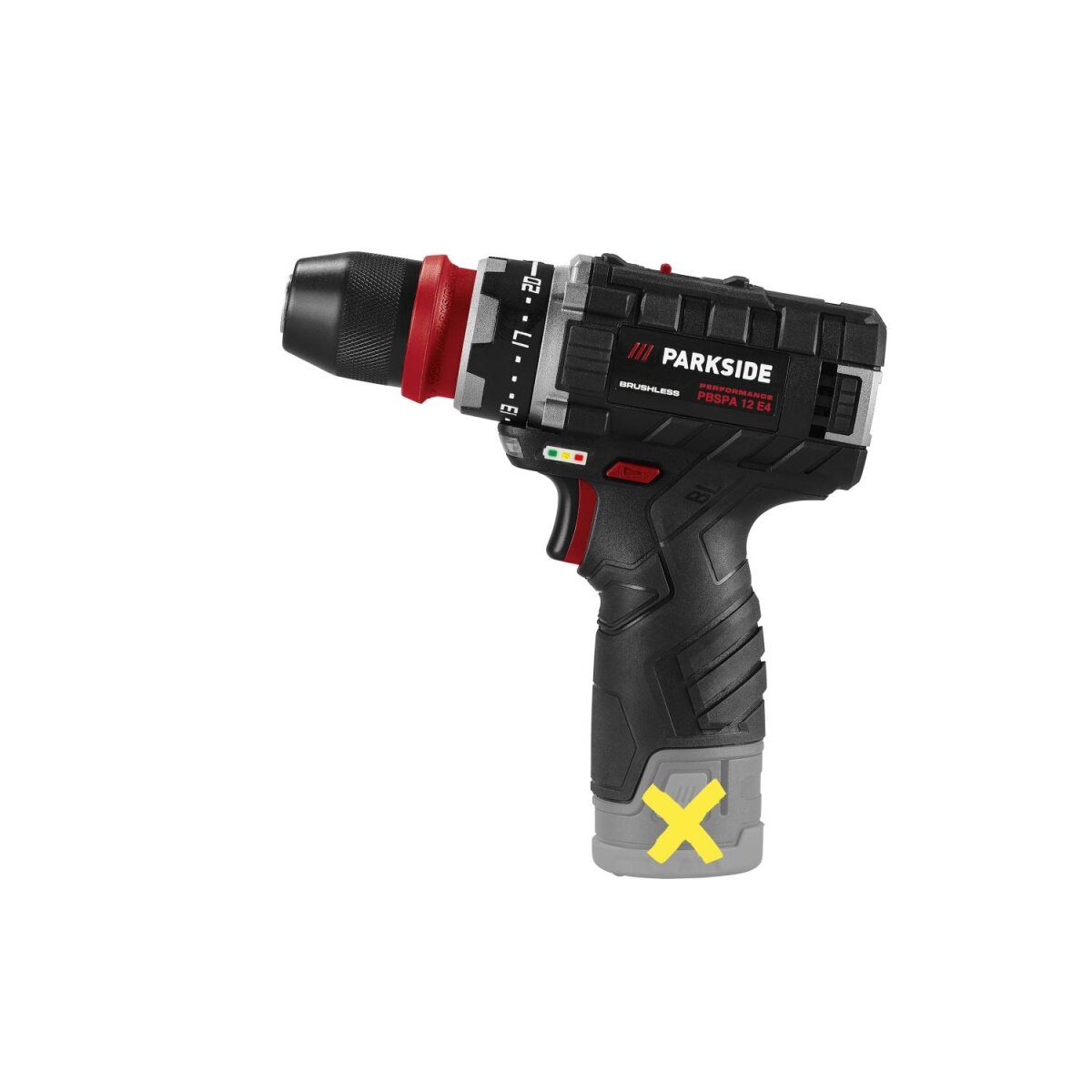 Perceuse-visseuse sans fil PARKSIDE PERFORMANCE® 12 V »PBSPA 12 E4«