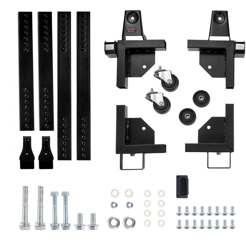 Base mobile, capacité de 1 500 lb, réglable de 18" x 24" à 26,5" x 31,5", base mobile universelle robuste avec roues pivotantes, pour équipement de travail du bois, scies à ruban, outils électriques, machines – Réf. HT-22998