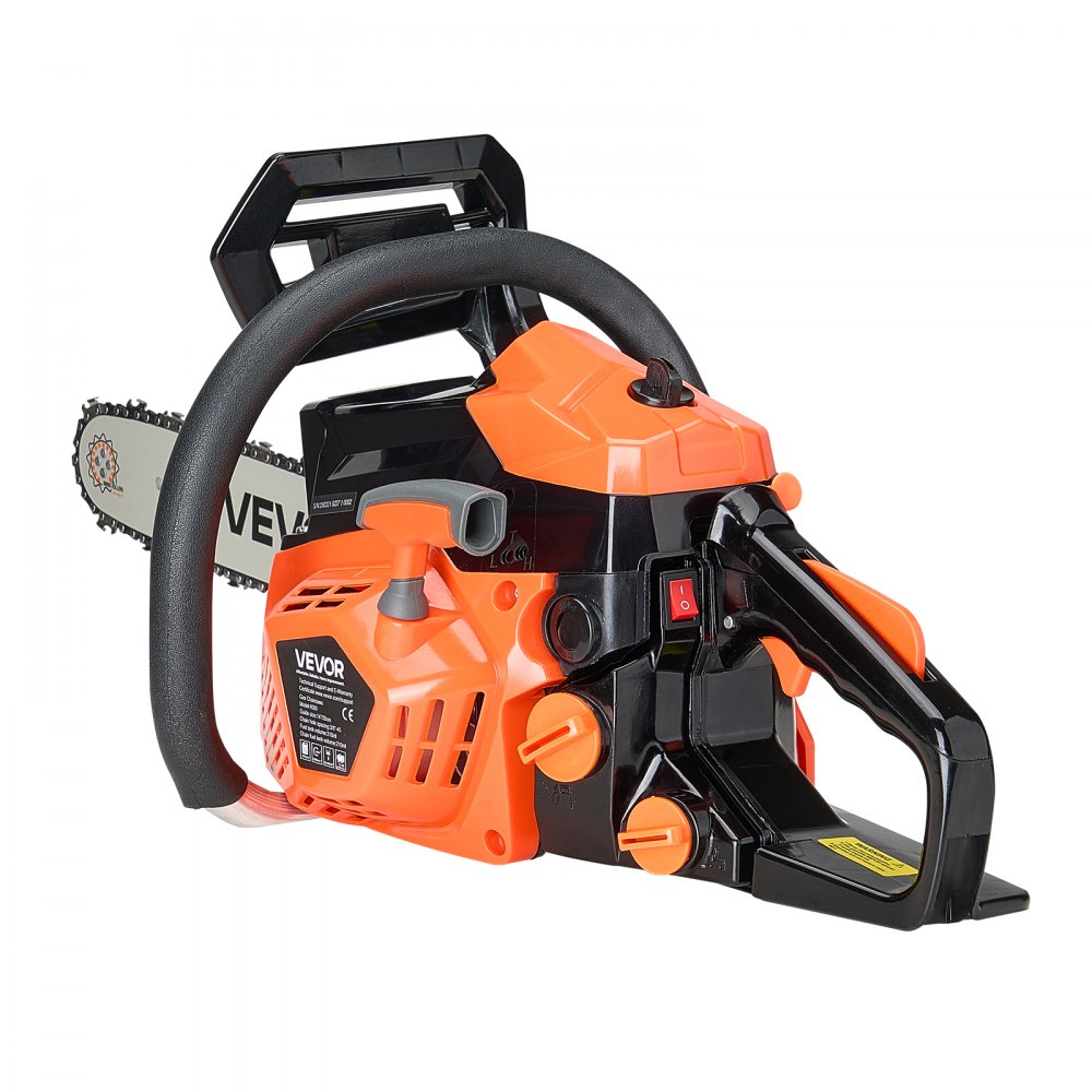 40-cc-Benzin-Kettensäge, 355-mm-Benzin-Kettensäge, 1,8-PS-Säge mit rutschfestem Griff, zwei Kraftstofftanks, Not-Aus-Funktion, max. 12.000 U/min, zum Fällen, Baumschneiden und Roden 40-cc-Benzin-Kettensäge, 355-mm-Benzin-Kettensäge, 1,8-PS-Säge mit rutschfestem Griff, zwei Kraftstofftanks, Not-Aus-Funktion, max. 12.000 U/min, zum Fällen, Baumschneiden und Roden