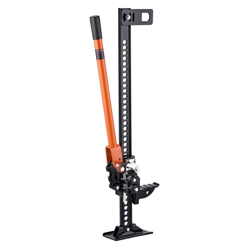 Field jack (915 mm high) off-road high-lift field jack (3.18 ton load capacity) off-road jack, bumper jack, heavy-duty lifting platforms with 130.1-769.6 mm lifting range for tractor, truck, SUV