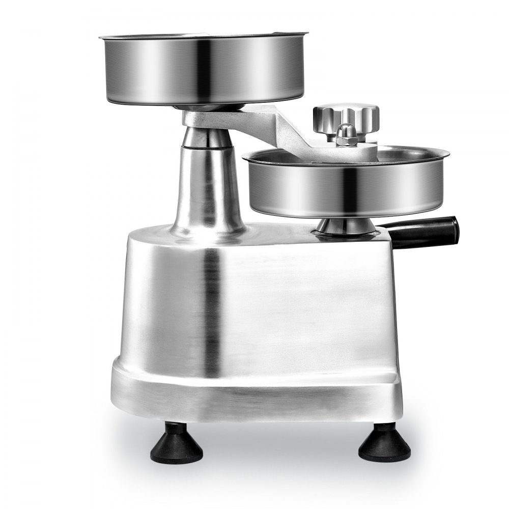 Kommerzielle Burgerpresse – Hamburger-Patty-Maker 10/13/15 cm, mit 3 Packungen Burgerpapier, professionelle Hamburgerpresse aus Edelstahl, perfekt zum Kochen von Burger-Patties und Grillzubehör