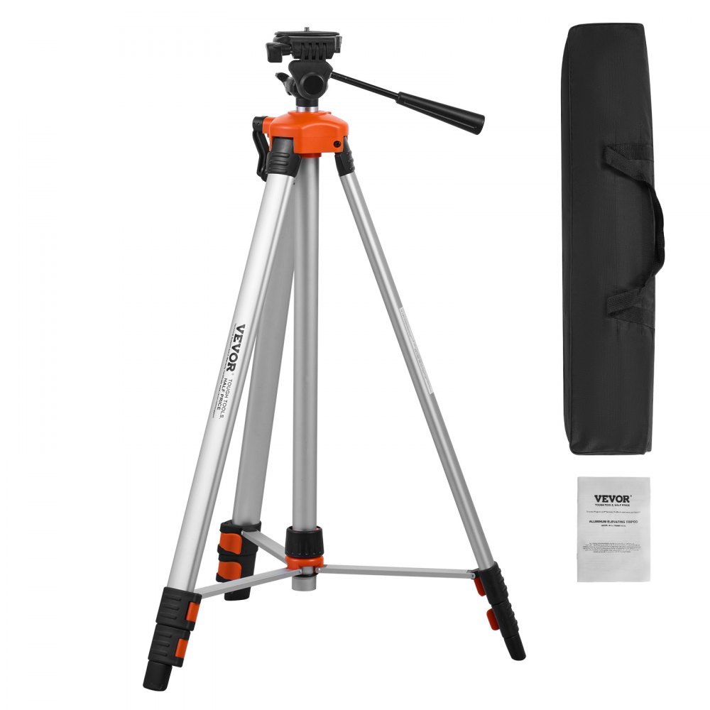 Laser-Wasserwaagen-Stativ, ¼ x 20-Gewindemontage, 27,36–68,11 Zoll Höhenverstellung mit integrierter Wasserwaage, leichter Laserscanner-Stativständer, einziehbare Beine, Aluminium-Stativ für stabile Messungen Laser-Wasserwaagen-Stativ, ¼ x 20-Gewindemontage, 27,36–68,11 Zoll Höhenverstellung mit integrierter Wasserwaage, leichter Laserscanner-Stativständer, einziehbare Beine, Aluminium-Stativ für stabile Messungen
