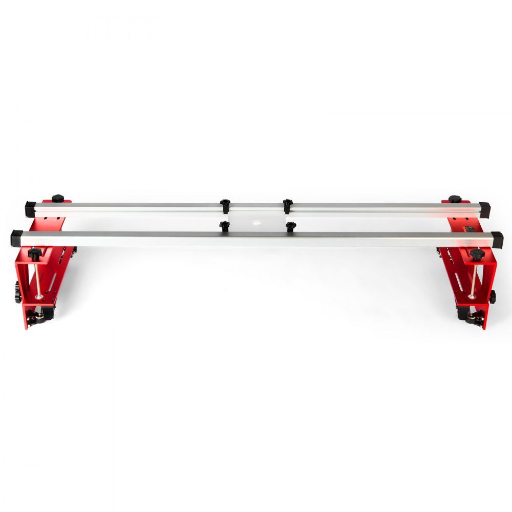 Router Cart 1625mm Portable Adjustable Panel Smoother DIY Woodworking Router Cart Panel Guide Trimming Planer for Wood Smoothing