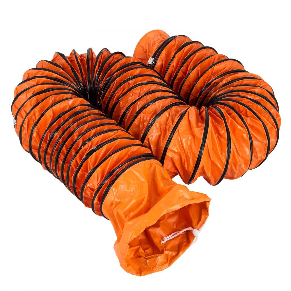 6kg air transport hose, 7.6m warm air hose, -20-180°F ventilation hose, 35 x 34 x 26cm construction site hose
