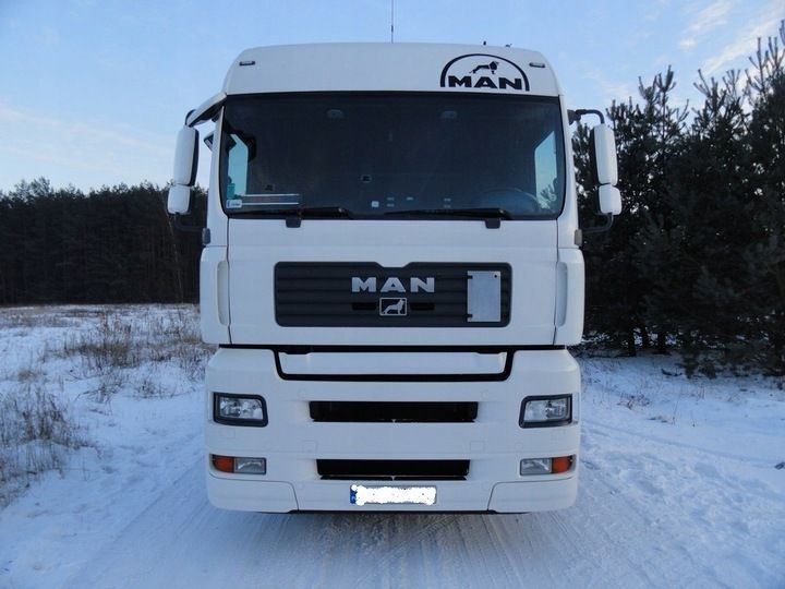 NAKLEJKA z napisem na pojeździe MAN TGA TGX TGL Zestaw 2