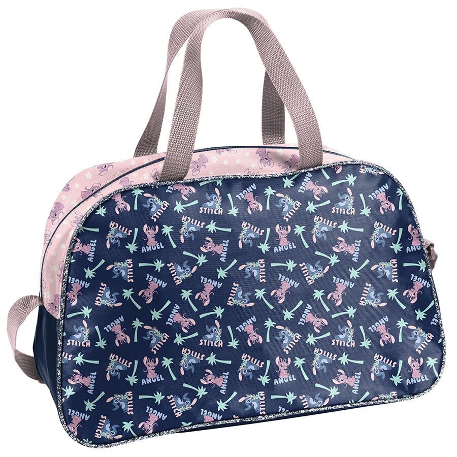 Tasche mit marineblauem Stitch und Angel-Motiv