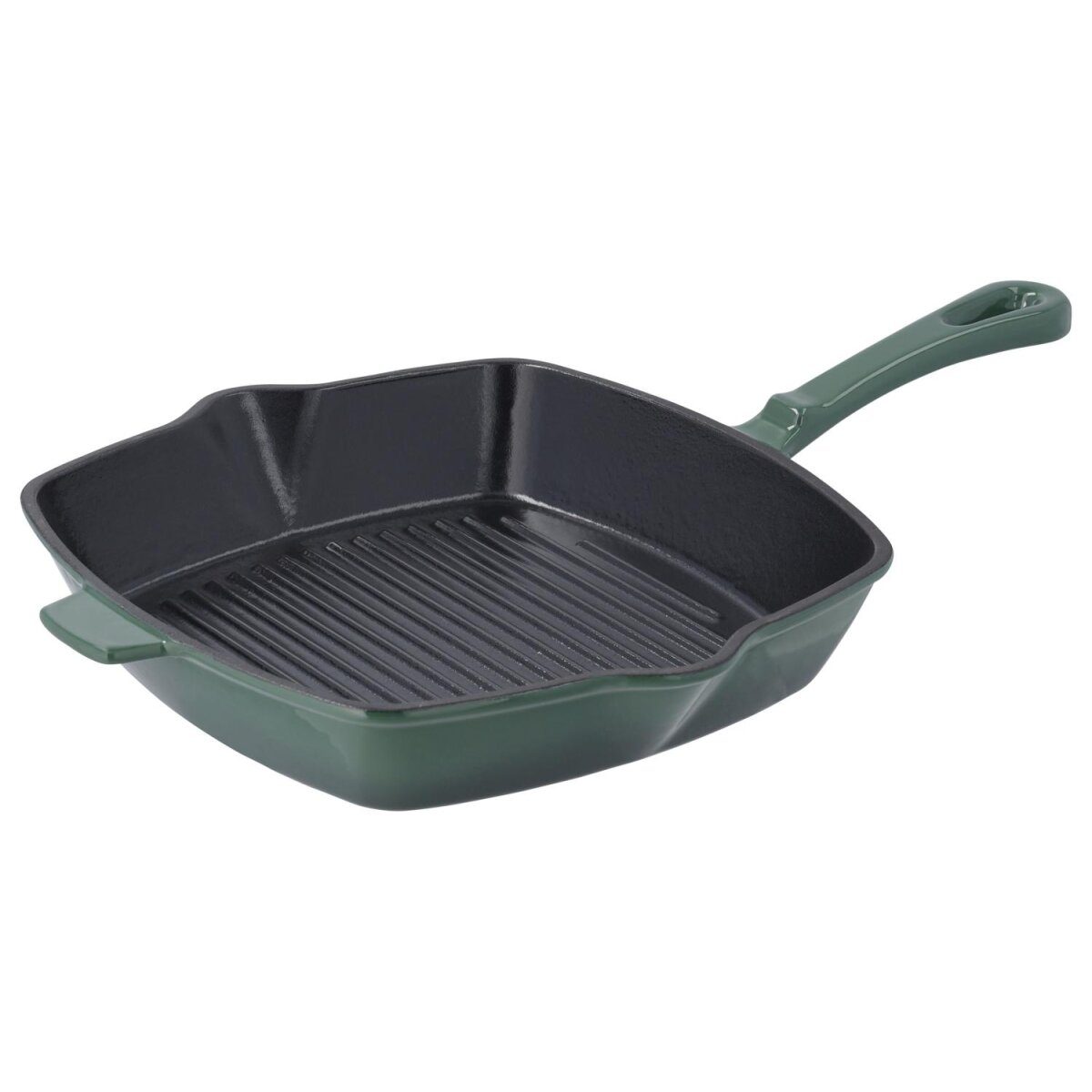 SILVERCREST® Premium cast iron grill pan, Ø 24 cm