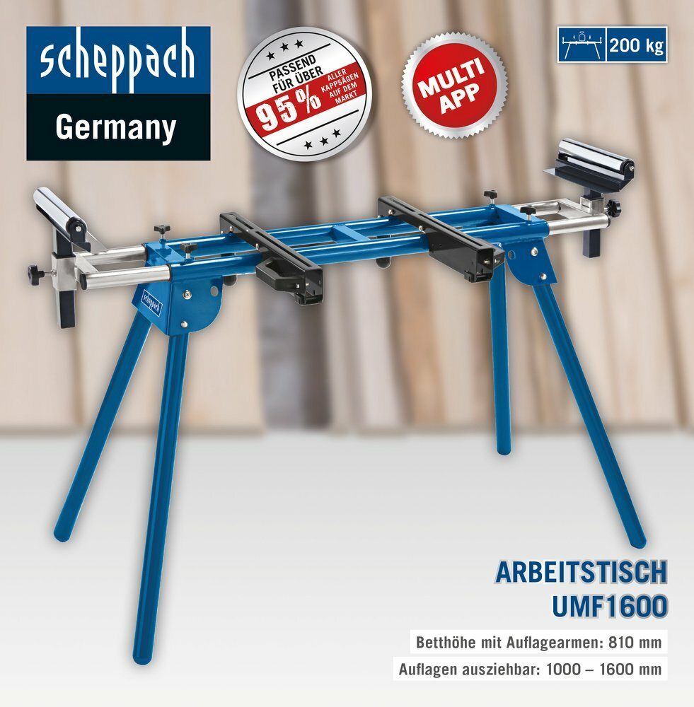 Machine base work table UMF1600 scheppach