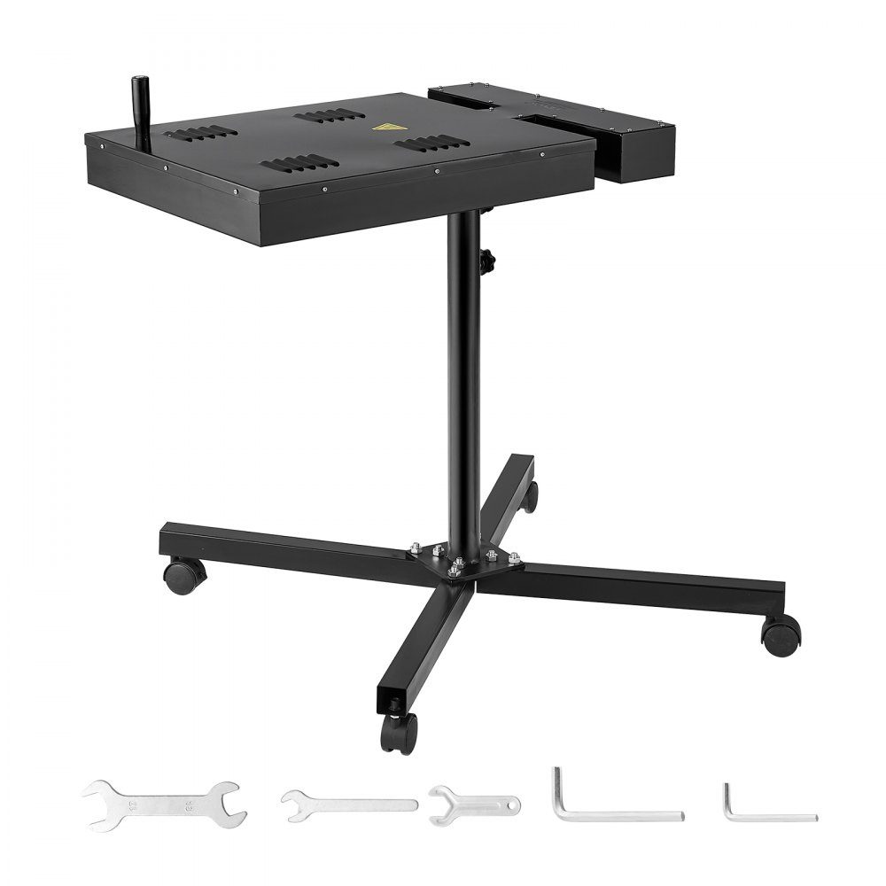 Flash Dryer 470x635mm Quick Dryer for Screen Printing Temperature Control 0-400°C Heavy Duty Screen Printing Dryer with Height Adjustable Stand 360° Rotation T-Shirt Curing Machine