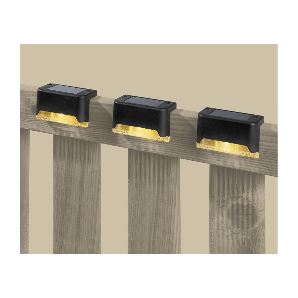 LIVARNO® LED-lampen op zonne-energie, 6 stuks