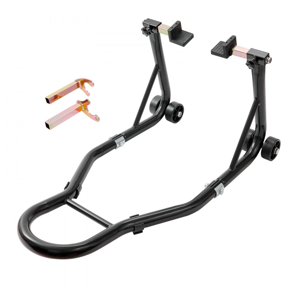 Motorcycle stand set assembly stand 0.39 t load capacity, U-type + L-type, 225-350 mm / 230-330 mm rear assembly stand motorcycle lift assembly lift assembly lifter, with four wheels assembly stand Motorcycle stand set assembly stand 0.39 t load capacity, U-type + L-type, 225-350 mm / 230-330 mm rear assembly stand motorcycle lift assembly lift assembly lifter, with four wheels assembly stand