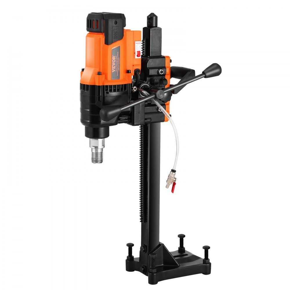 Kernbohrmaschine Diamant-Kernbohrmaschine mit Bohrdurchmesser 2-20 cm mit Ständer und Kernbohrmaschine, 3000 W robuste Betonkernbohrmaschine, Nass- und Trockenanwendung für Betonsteine