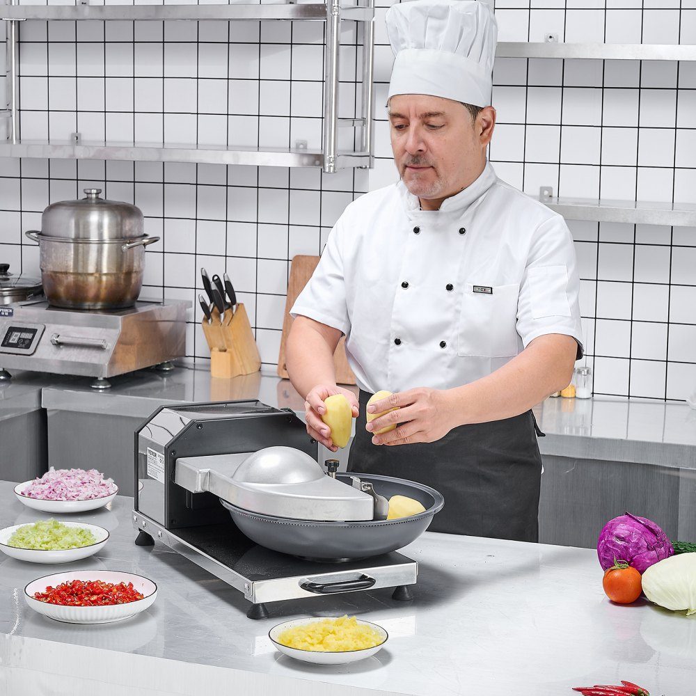 Robot kuchenny Rozdrabniacz do warzyw Robot kuchenny 3000 obr/min wykonany ze stali nierdzewnej przeznaczonej do kontaktu z żywnością z ostrzem w kształcie litery S, wielofunkcyjny do siekania warzyw, owoców, zbóż, orzechów