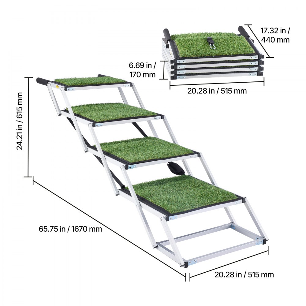Hundetreppe Auto klappbar 4-stufig, extra breite Hunderampe für große Hunde mit rutschfester Oberfläche, tragbare Einstiegshilfe für Auto, SUV, LKW, Hochbett, Sofa, belastbar bis 90 kg Hundetreppe Auto klappbar 4-stufig, extra breite Hunderampe für große Hunde mit rutschfester Oberfläche, tragbare Einstiegshilfe für Auto, SUV, LKW, Hochbett, Sofa, belastbar bis 90 kg