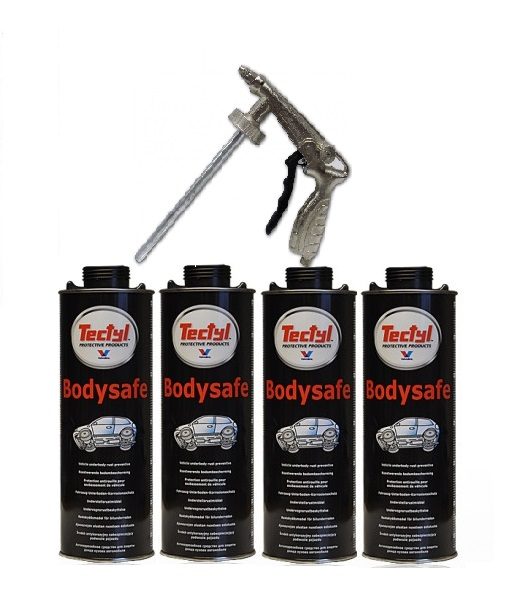 VALVOLINE TECTYL BODYSAFE + PISTOLET 1Lx4 - Réf. HT-50806
