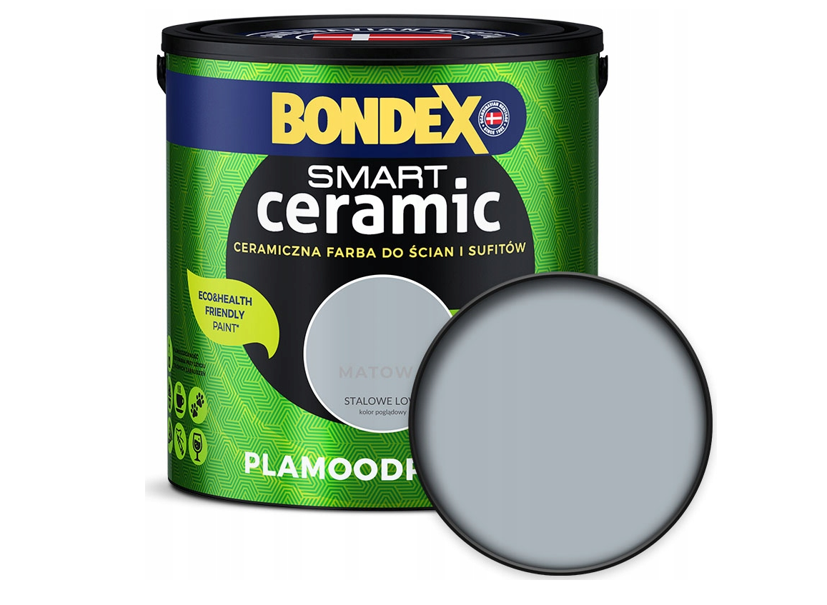 Peinture murale céramique Bondex 2,5 l acier mat Peinture murale céramique Bondex 2,5 l acier mat