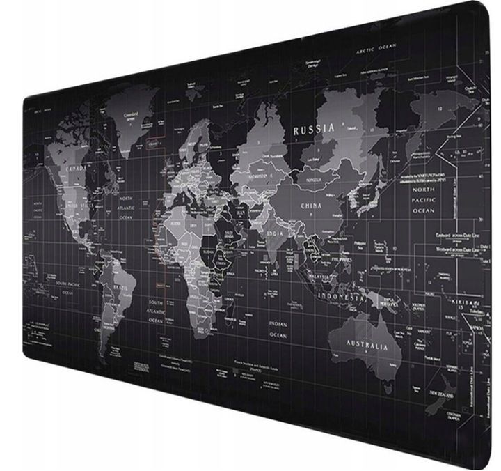 GAMING Office DESK MOUSE PAD XXL 90x40 World Map Waterproof Pad GAMING Office DESK MOUSE PAD XXL 90x40 World Map Waterproof Pad