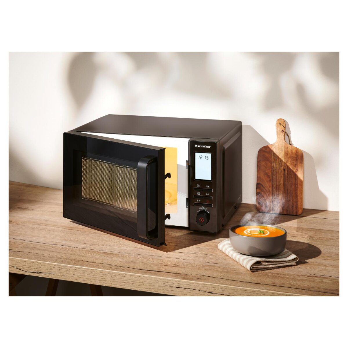 SILVERCREST® Mikrowelle digital 20L SMW 800 F2 gut