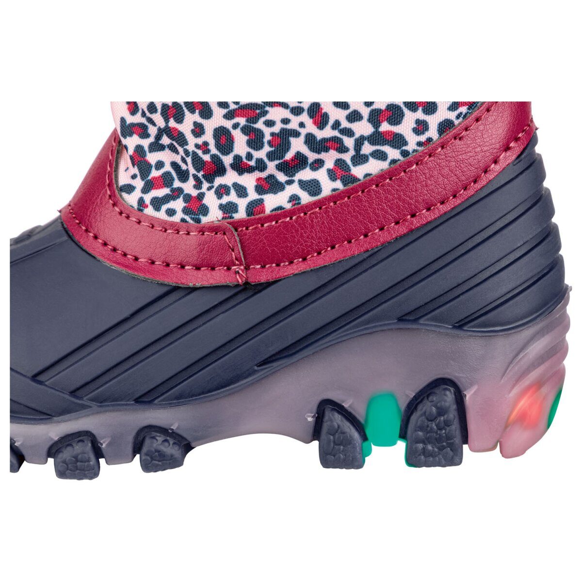 Lupilu® Toddler Girls Buty zimowe LED z efektem migania (granatowy, 27)