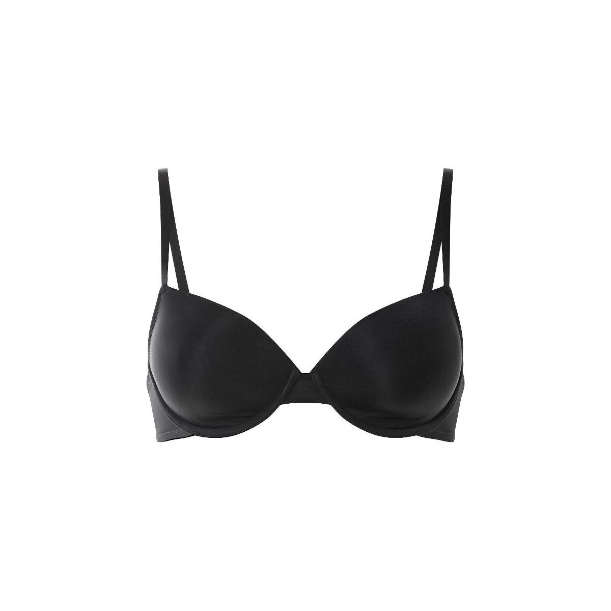 esmara® set of 2 women's bras, 85C, black/beige