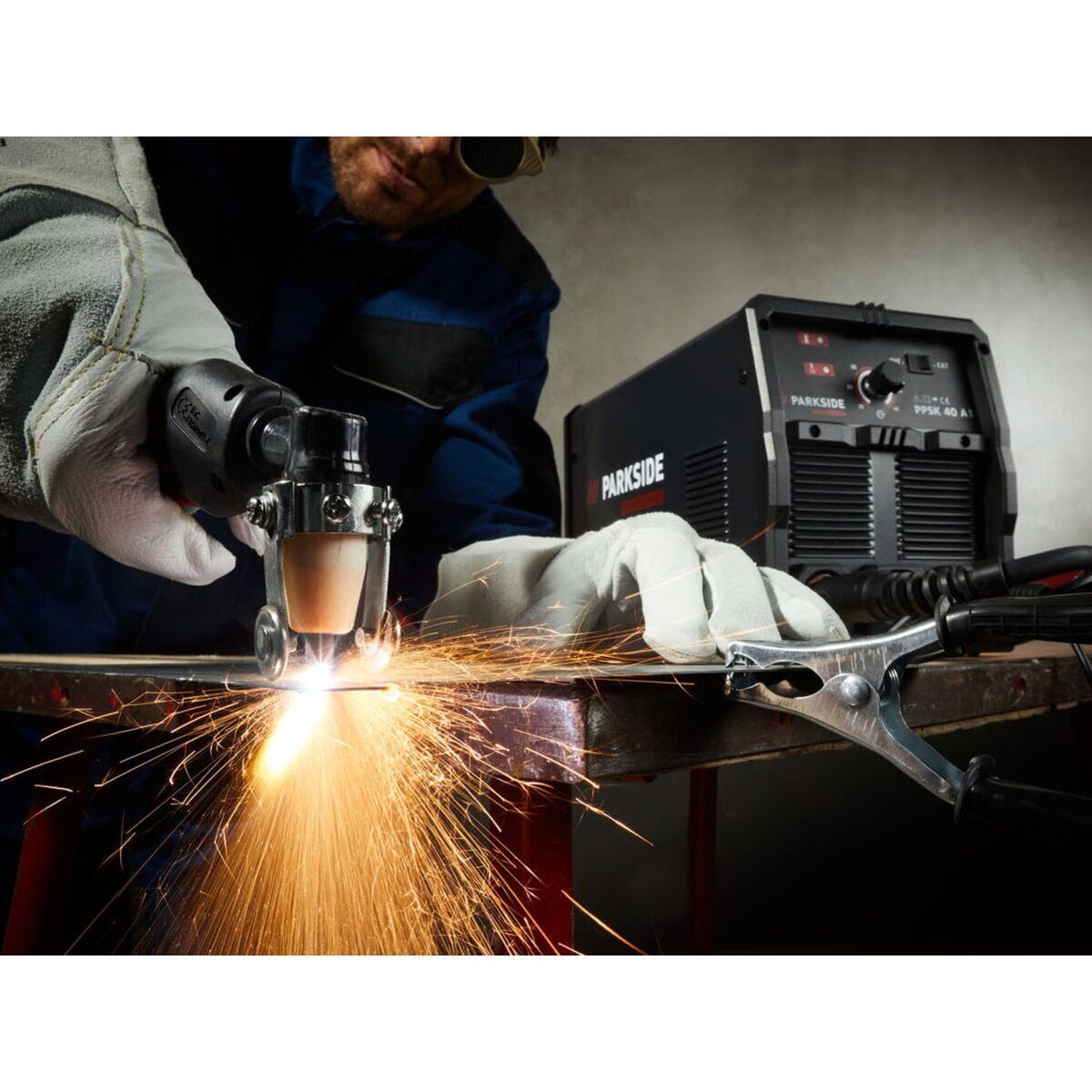 Découpeur plasma PARKSIDE PERFORMANCE avec compresseur intégré PPSK 40 A1