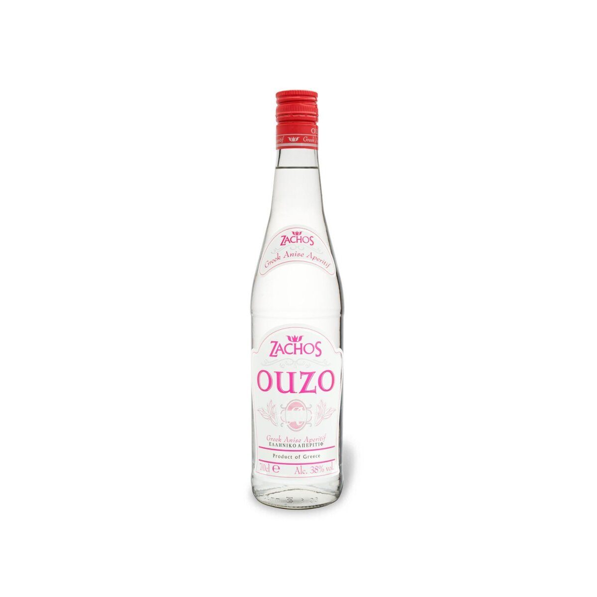 ZACHOS Ouzo 38% Vol – Artikelnr. HT-55720
