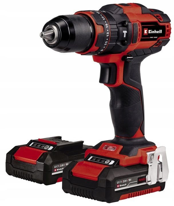 Einhell Akku-Schlagbohrschrauber-Set TE-CD 18/40 Li-i +64 (2x2,0 Ah) Leistung