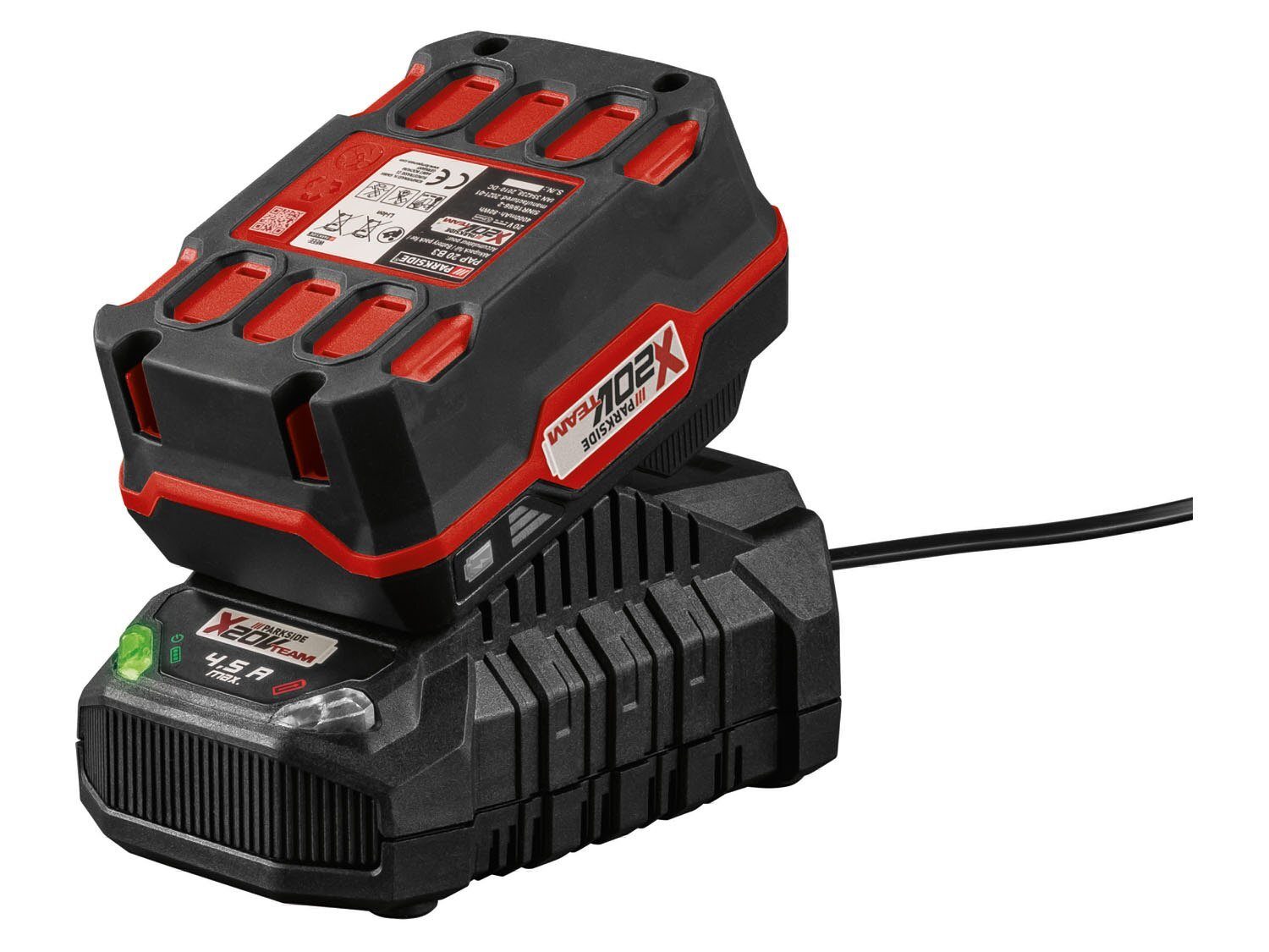 PARKSIDE® cordless drill impact wrench PASSK 20-Li A1 with battery and charger