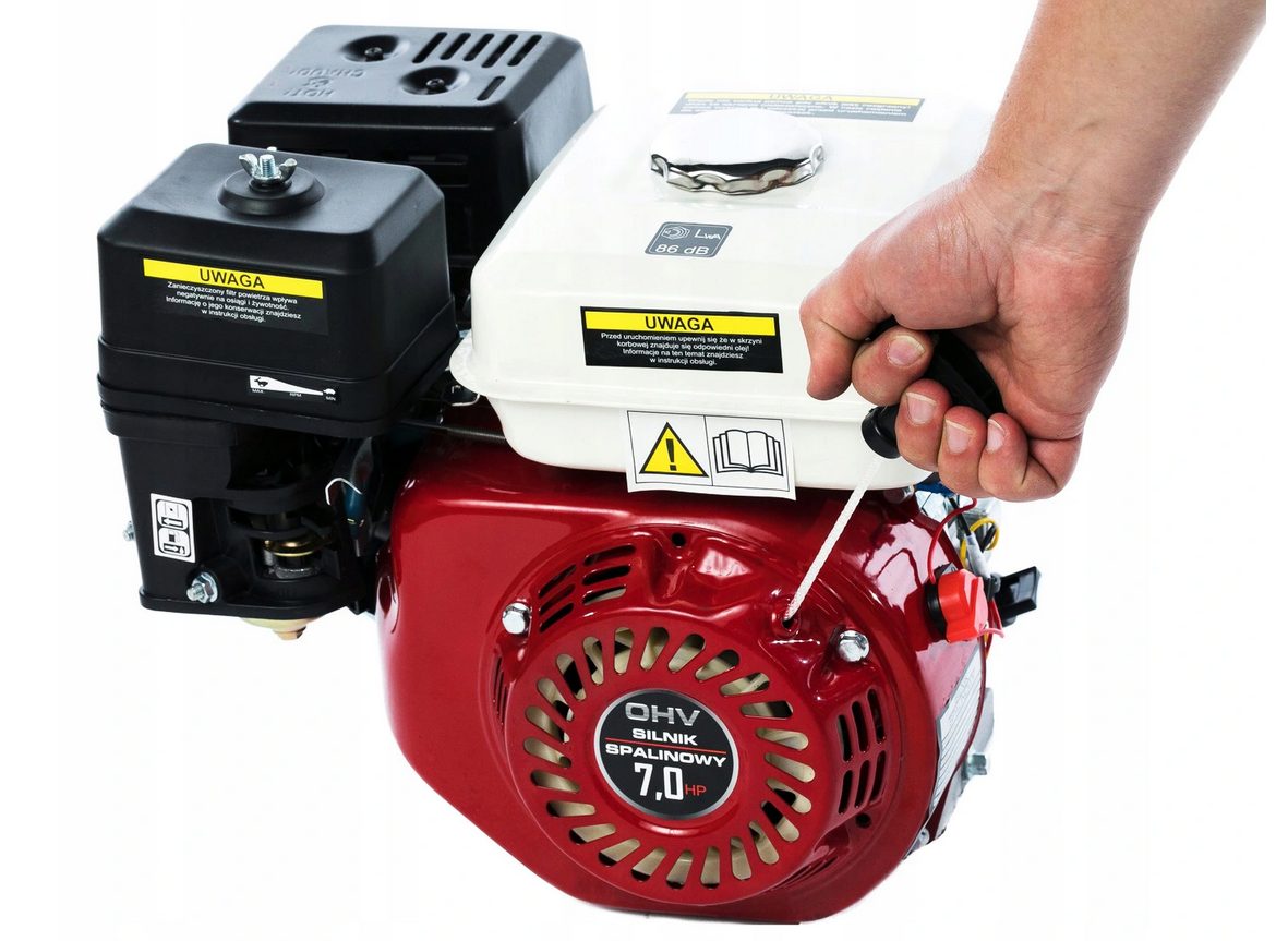 Starterset mit Benzinmotor, VERBRENNUNGSMOTOR GX160, 7 PS, Welle 19 mm, OHV + Öl