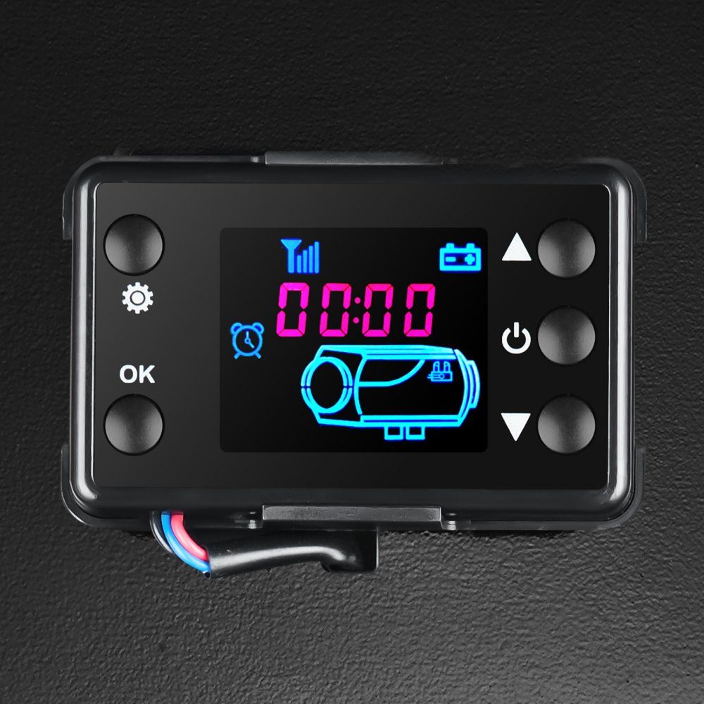 Diesel Luftheizung, 12V 5-8KW Zusatzheizung Diesel, Luftdieselheizung, Luftdieselheizung, Luftzusatzheizung für PKW LKW Wohnmobil Bus mit LCD-Schalter1 Luftauslass