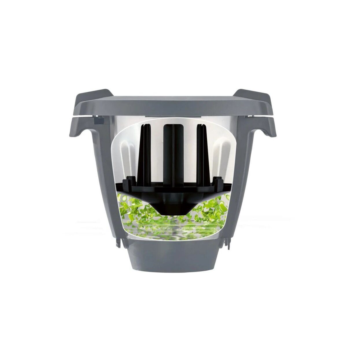 SILVERCREST® KITCHEN TOOLS Rührschüssel-Reduzierer / Dampfentsafter-Einsatz / Deckelhalter für Monsieur Cuisine, BPA-frei