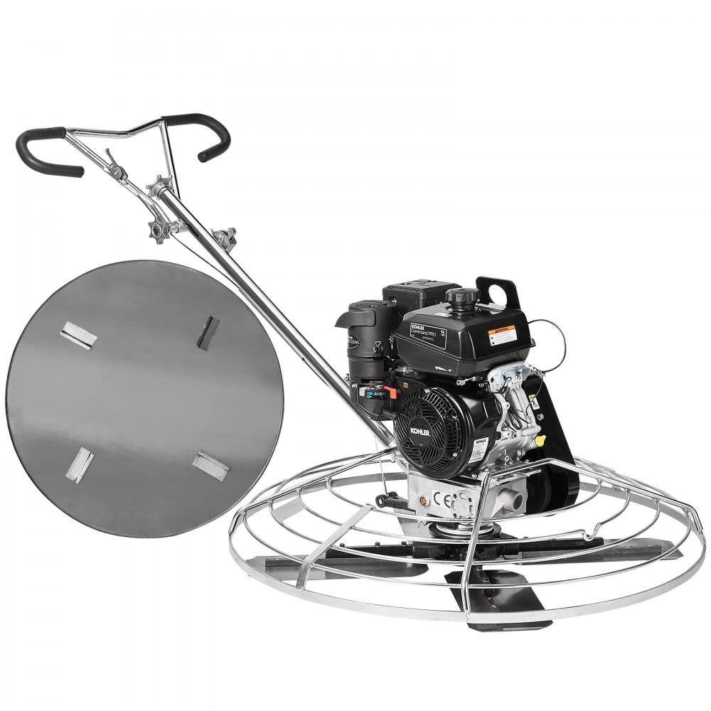 Power Trowel, 46 Inch Hand-Held Cement Trowel with Trowel Pan, 14 HP Gas Powered Surface Trowel for Smooth Concrete Surfaces, Heavy Duty Commercial Screed Concrete Cement with Trowel Blade, Orange Power Trowel, 46 Inch Hand-Held Cement Trowel with Trowel Pan, 14 HP Gas Powered Surface Trowel for Smooth Concrete Surfaces, Heavy Duty Commercial Screed Concrete Cement with Trowel Blade, Orange