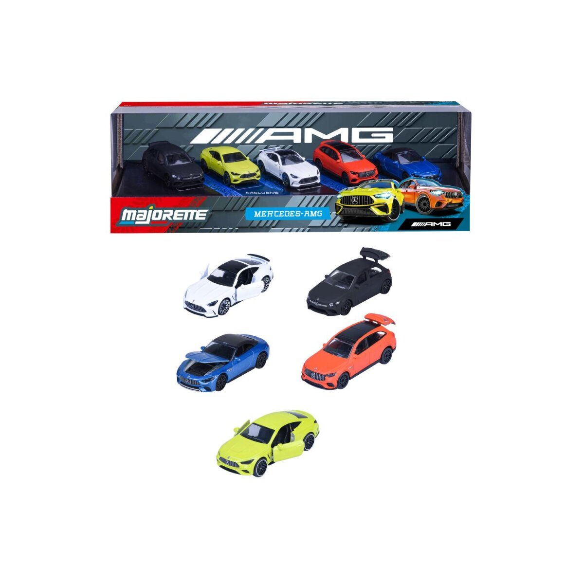 MAJORETTE speelgoedauto 5 cadeauset (Mercedes-AMG)