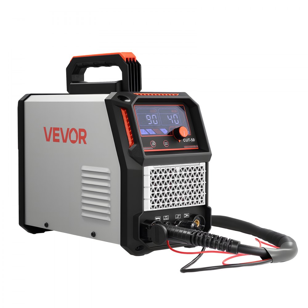 Plasmasnijder 50A Contactloze pilotboogplasmasnijder Digitaal display IGBT-omvormer met 2T/4T-functie en instelbare PA/PT-tijd voor reparaties in de thuiswerkplaats Plasmasnijder 50A Contactloze pilotboogplasmasnijder Digitaal display IGBT-omvormer met 2T/4T-functie en instelbare PA/PT-tijd voor reparaties in de thuiswerkplaats