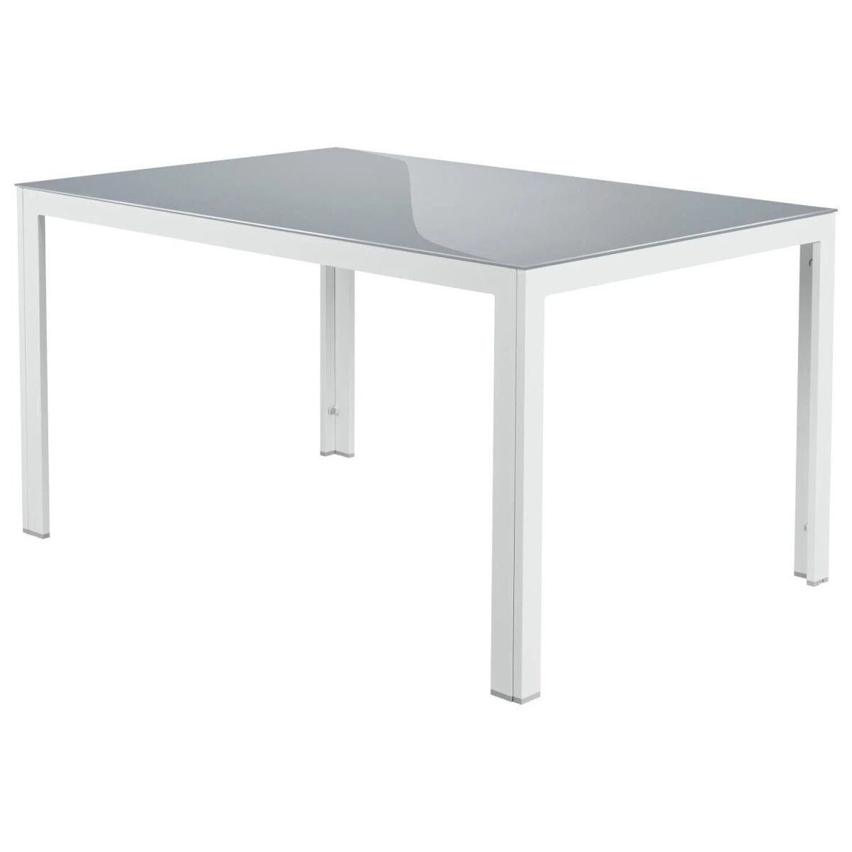 LIVARNO HOME aluminum garden table »Houston« white, 140 x 92 x 74 cm