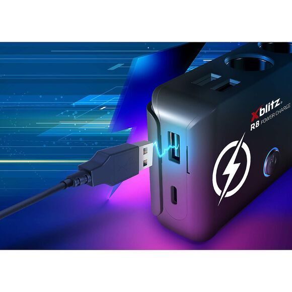 Power Charge Auto Vrachtwagen Splitter 12/24V Multifunctionele Converter