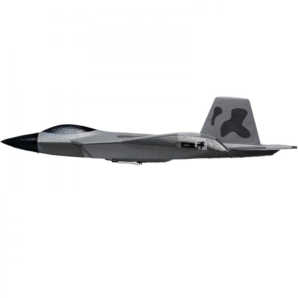 RC-Flugzeug, 2,4 GHz 2-Kanal-Fernsteuerungsflugzeug mit 6-Achsen-Gyro-Stabilisator, flugbereites Kampfflugzeugspielzeug mit 2 Batterien, einfach zu fliegendes RC-Segelflugzeug für Erwachsene, Kinder, Anfänger und Jungen