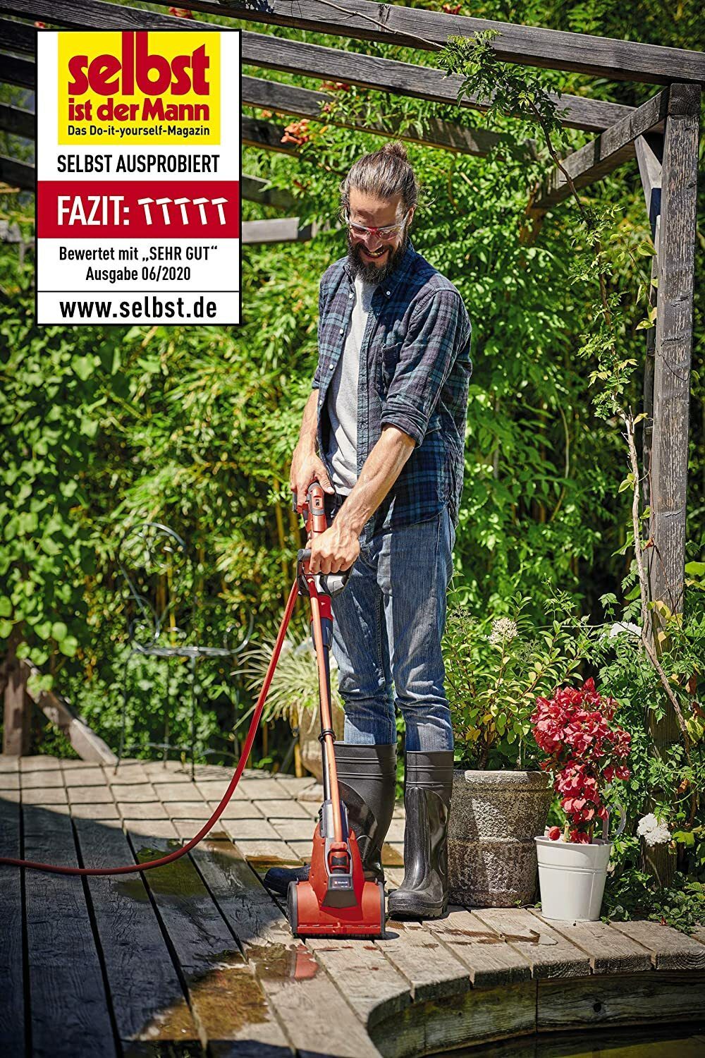 Einhell cordless surface brush PICOBELLA Power