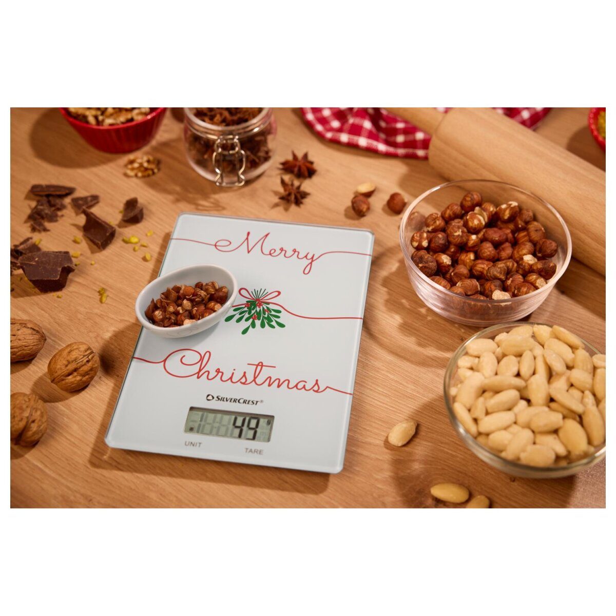 Balance de cuisine SILVERCREST® »SKW 5 C1« (Joyeux Noël)