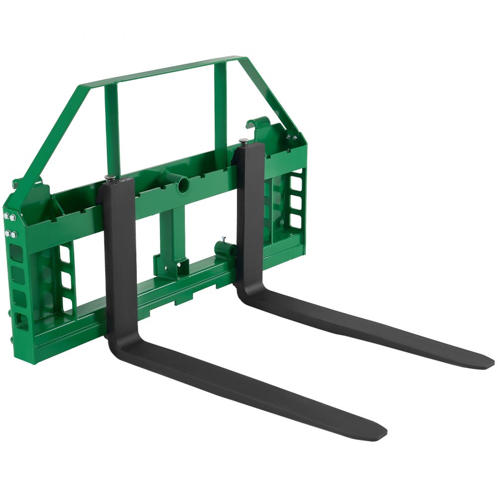 Snelkoppeling, laadvermogen 1814 kg, palletvorkframebevestiging met vorken van 1065 mm, vorkheftruckbladen, trekhaak van 50,8 mm en speerhulzen, geschikt voor JD-tractoren Snelkoppeling, laadvermogen 1814 kg, palletvorkframebevestiging met vorken van 1065 mm, vorkheftruckbladen, trekhaak van 50,8 mm en speerhulzen, geschikt voor JD-tractoren