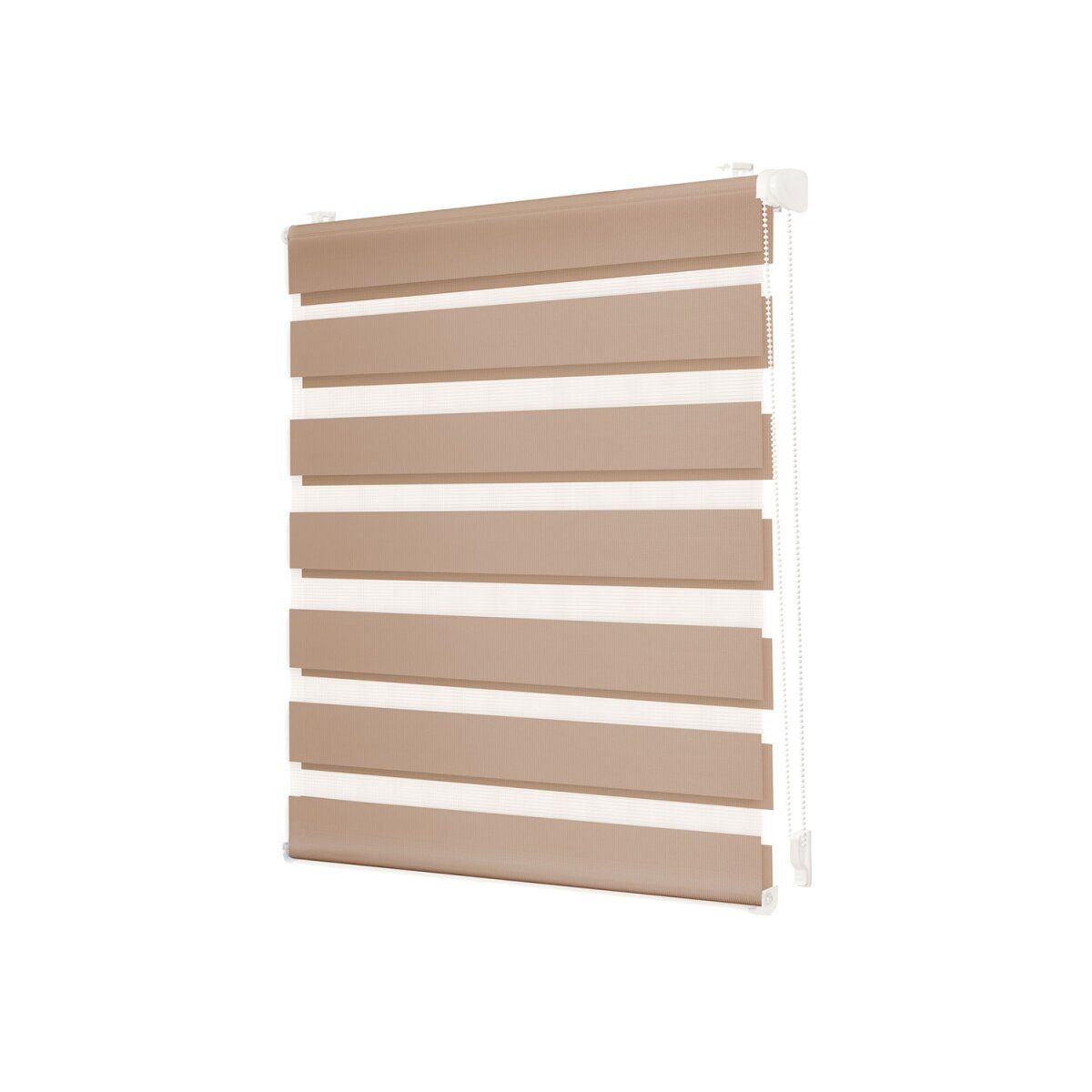 Lichtblick Duo roller blind Klemmfix, no drilling required, from 45 x 150 cm (taupe, 70x150 cm)