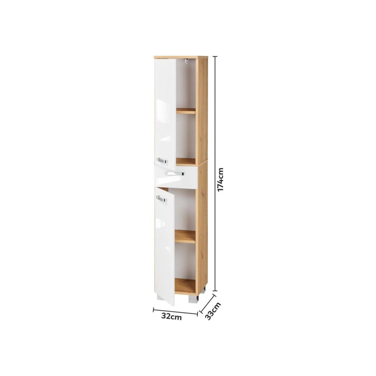 LIVARNO® Premium-Bad-Hochschrank »Palermo«