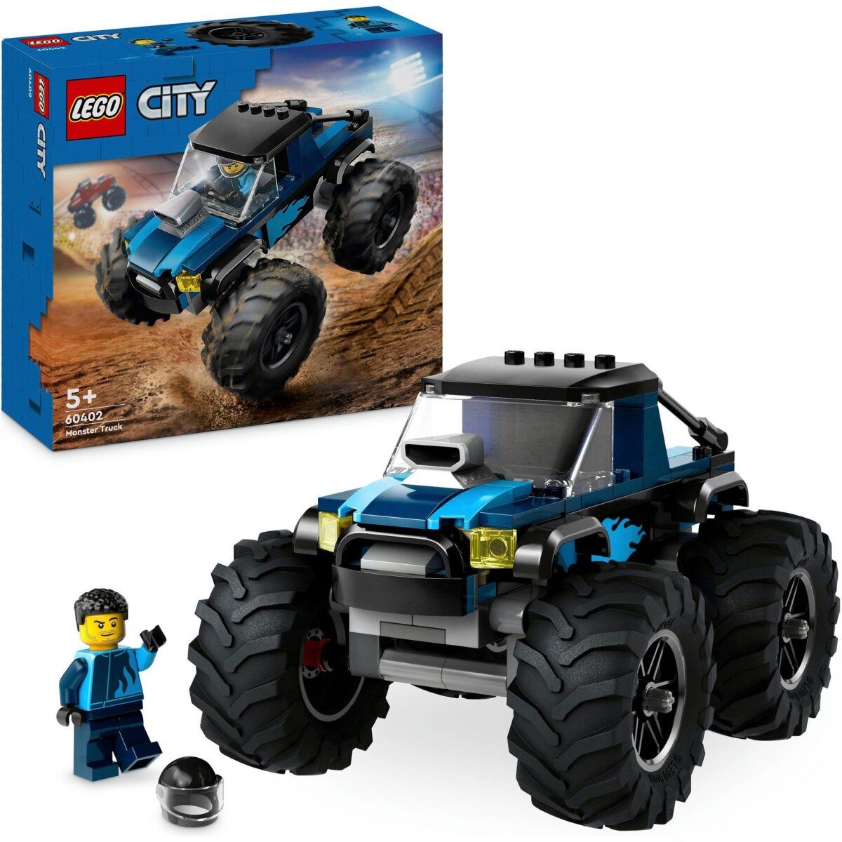 LEGO City 60402 »Camion Monstre Bleu«