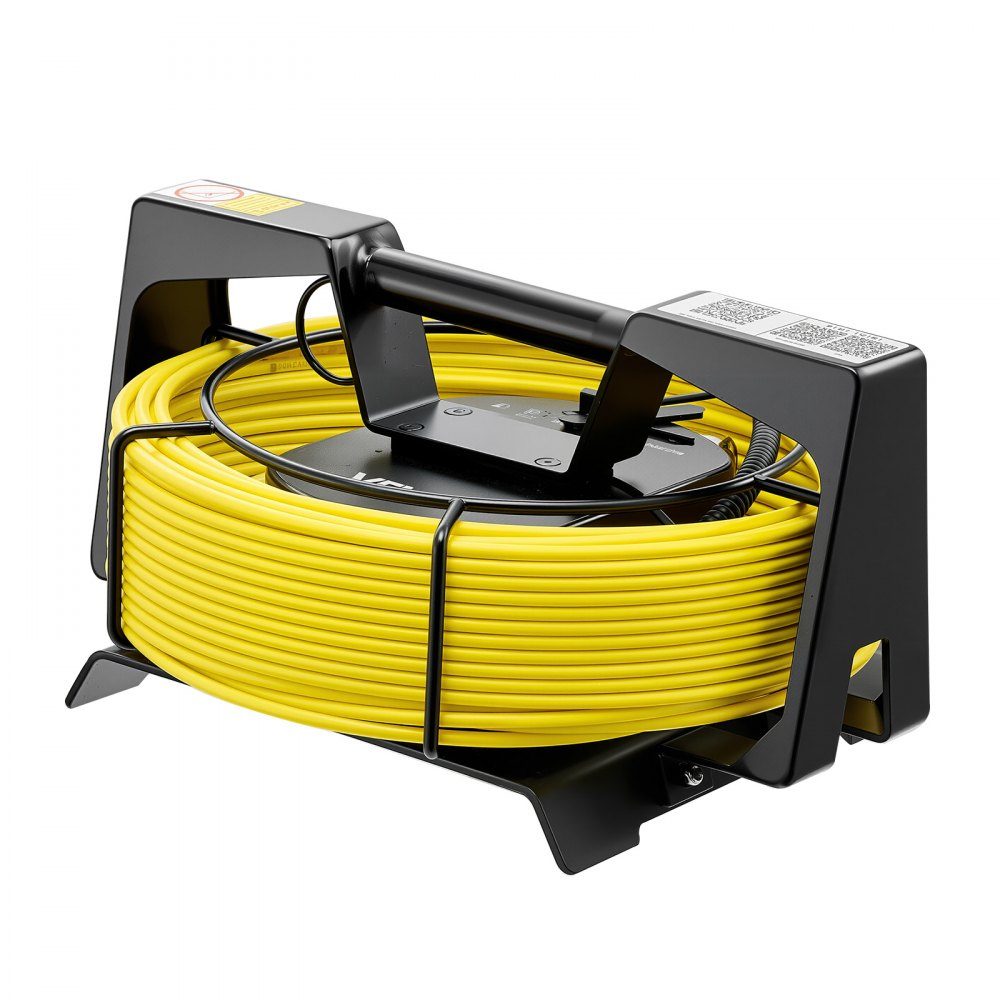 Endoskopkamera mit WLAN, 30-m-Inspektionskamera mit 12 LEDs und 3-Stufen-Licht, IP68-Rohrkamera mit 4500-mAh-Akku und Zählermarkierung, Kanalkamera 1080p HD 120°-Objektiv für die Kanalinspektion